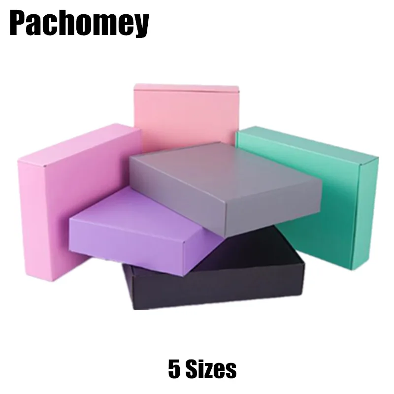 Картонная упаковка из крафт-бумаги Подарочная бумажная коробка ручной работы