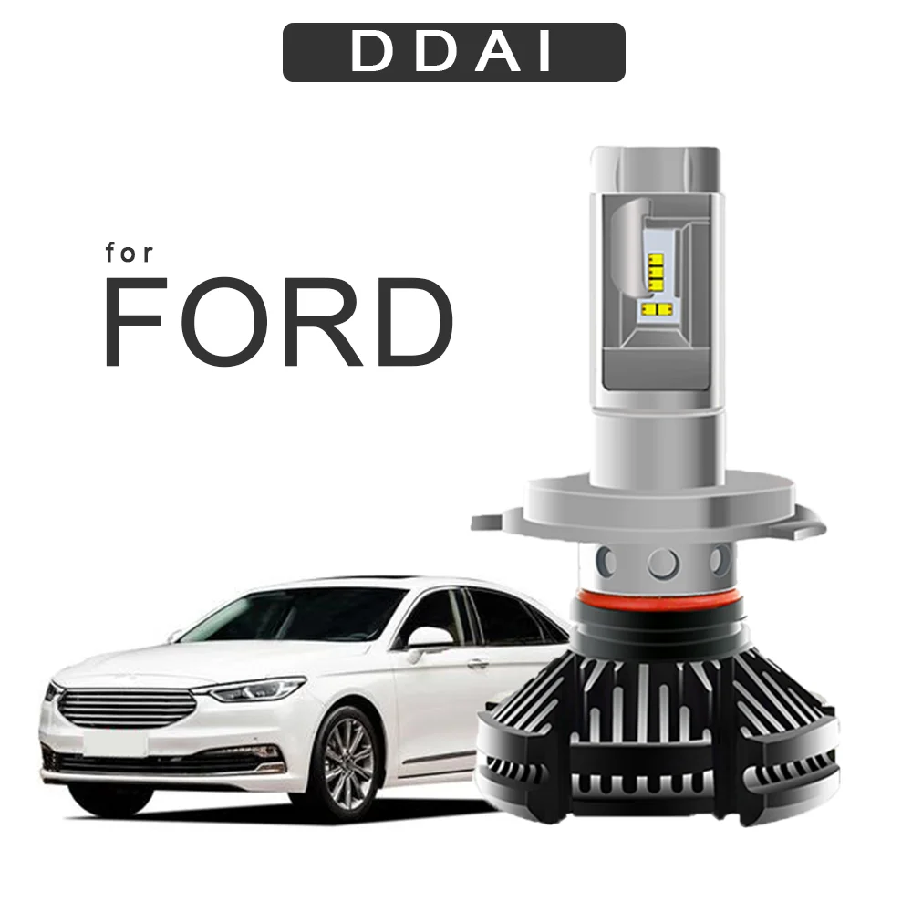 DDAI X3 Автомобильный светодиодный светильник для FUCOS MONDEO S-MAX EVEREST aurus 50 Вт 6000LM ZES