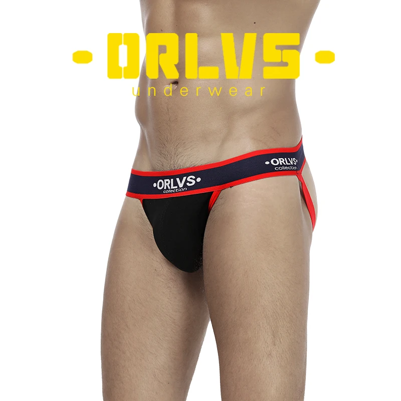 Мужские трусы джоки с ремешком Черные стринги бандаж для мужчин гей сексуальное