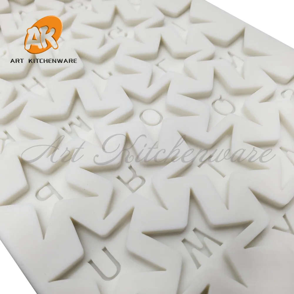 

Colorful Star Pattern Silicone Cake Molds Chocolate Mousse Mould Cupcake Decorations Fondant Tool Baking Tools