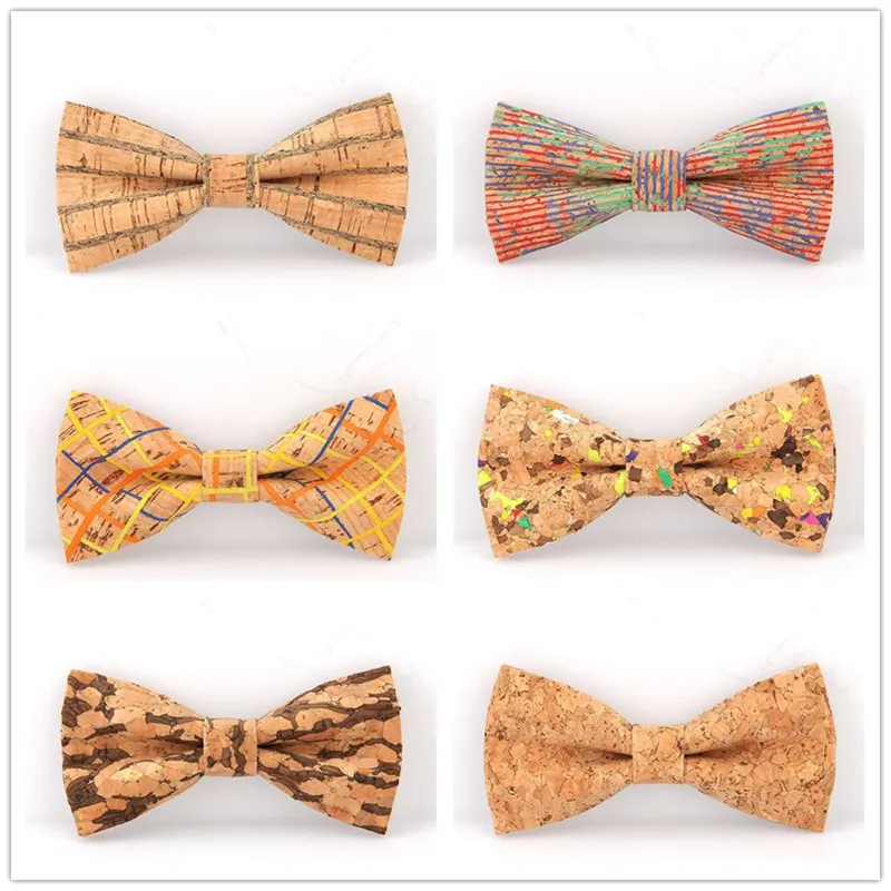 Регулируемый деревянный галстук бабочка для мужчин мужской однотонный ручной