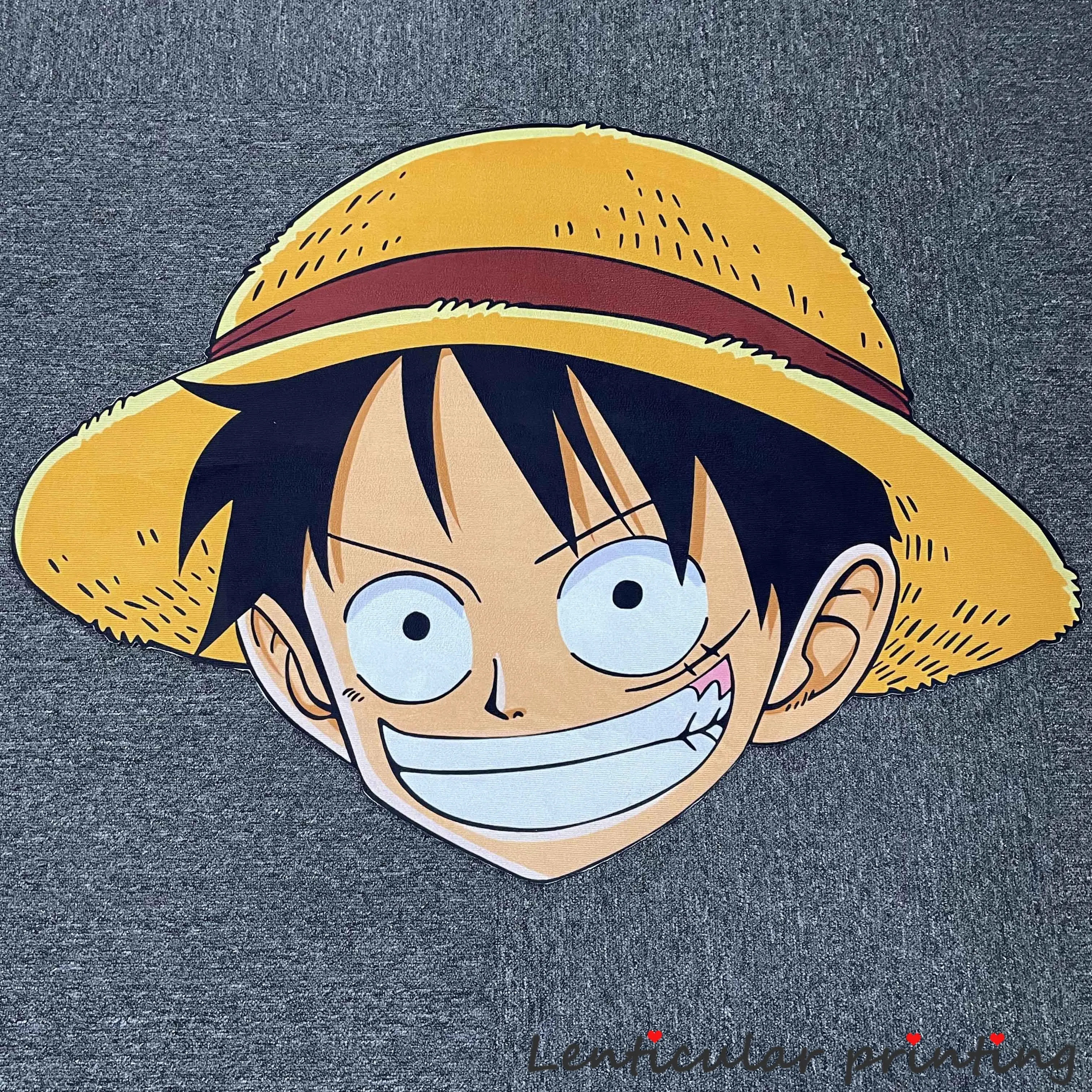 

ONE PIECE Anime Rug Special Shape LUFFY with Hat Area Carpets for Bed Room Cute Manga Mats Anime Decor