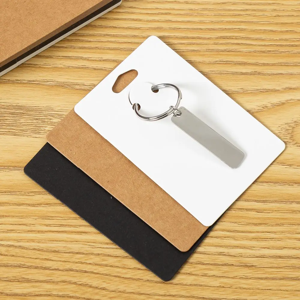 Держатель для колец 6x9 см белый коричневый черный цвет подарочные Брелоки ключей