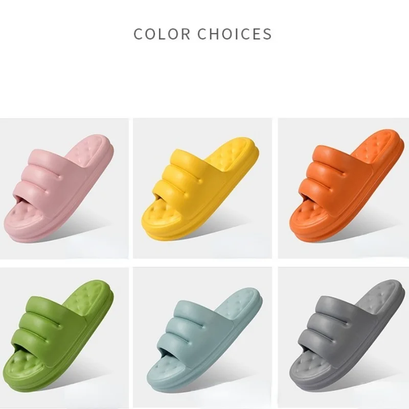 

Сланцы женские из ЭВА, пляжные сандалии-слайды с надписью, Нескользящие, мягкая подошва, повседневная обувь для пар, для лета