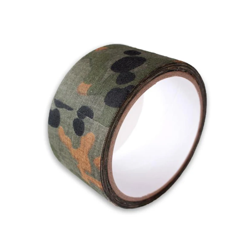 5cm*5m Non-Woven Shotgun Weapons Torches Flasks Bicycle Camouflage Tape MTB Road Bike Cycling Outdoor Camouflaging Tools Camping | Спорт и