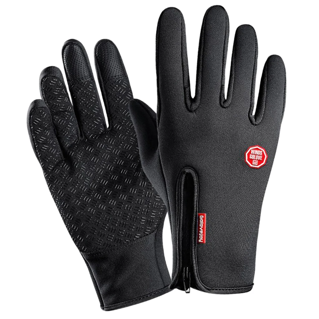 

Winter Warm Full Fingers Touch Screen Gloves Workout Bike Fishing Hunting Gloves for Winter