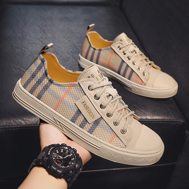 

Кеды мужские с низким вырезом, кроссовки на массивной вулканизированной подошве, повседневная спортивная обувь, плоская подошва, Ретро сти...