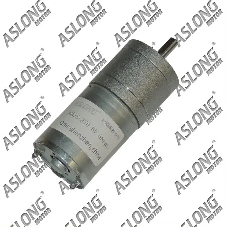 

ASLONG JGA25-370 DC geared motor intelligent robots intelligent motor car motor