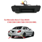 Камера заднего вида с ручкой багажника для Mercedes Benz C Class W205 C180 C200 C280 C300 C350 C63 AMG, 170 градусов