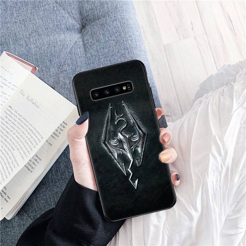 Чехол для телефона с логотипом Skyrim Samsung Galaxy A10S A20 A20S A20E A30S A40 A40S A50 A50S A60 A70 A70S M10 M20 M30