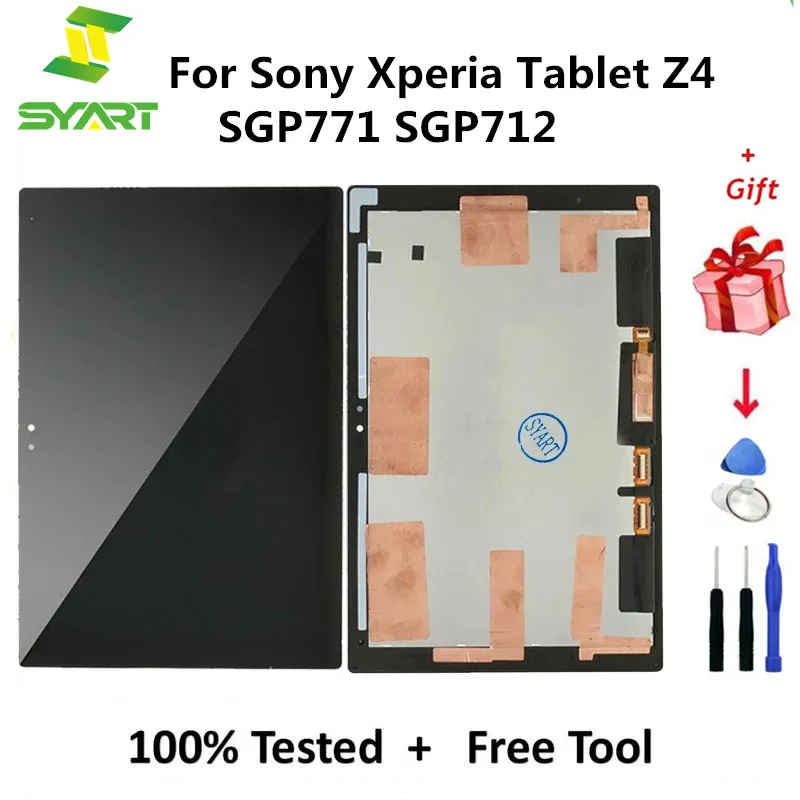 ЖК-экран для Sony Xperia Tablet Z4 SGP771 SGP712, сменный сенсорный ЖК-экран с цифровым преобразователем в сборе