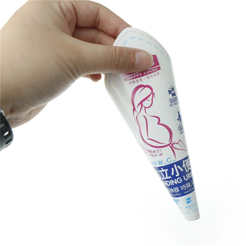 10 шт./лот одноразовый Бумажный писсуар женский устройство стоячий Писсуар для