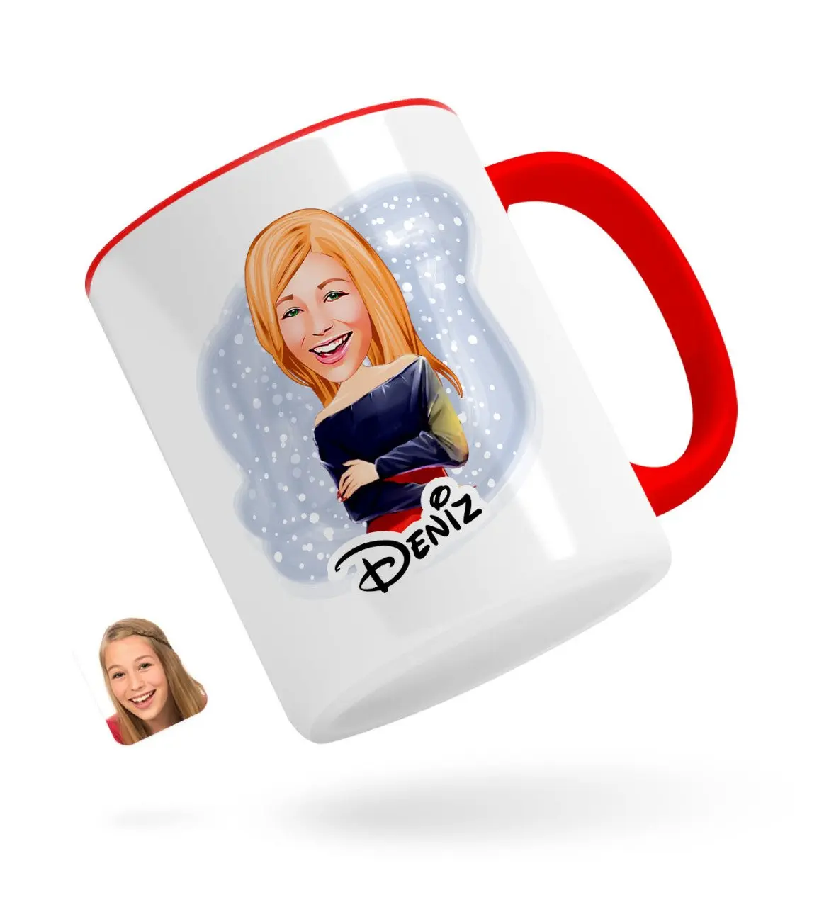 

Персонализированные Для женщин с карикатурой зеленый чай китайский Bardak-12