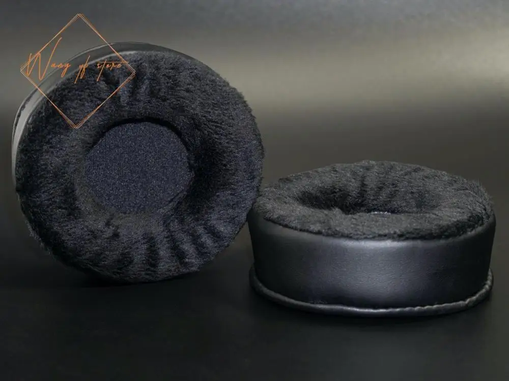 Сверхтолстые мягкие объемные амбушюры из пенопласта для наушников кожа велюр