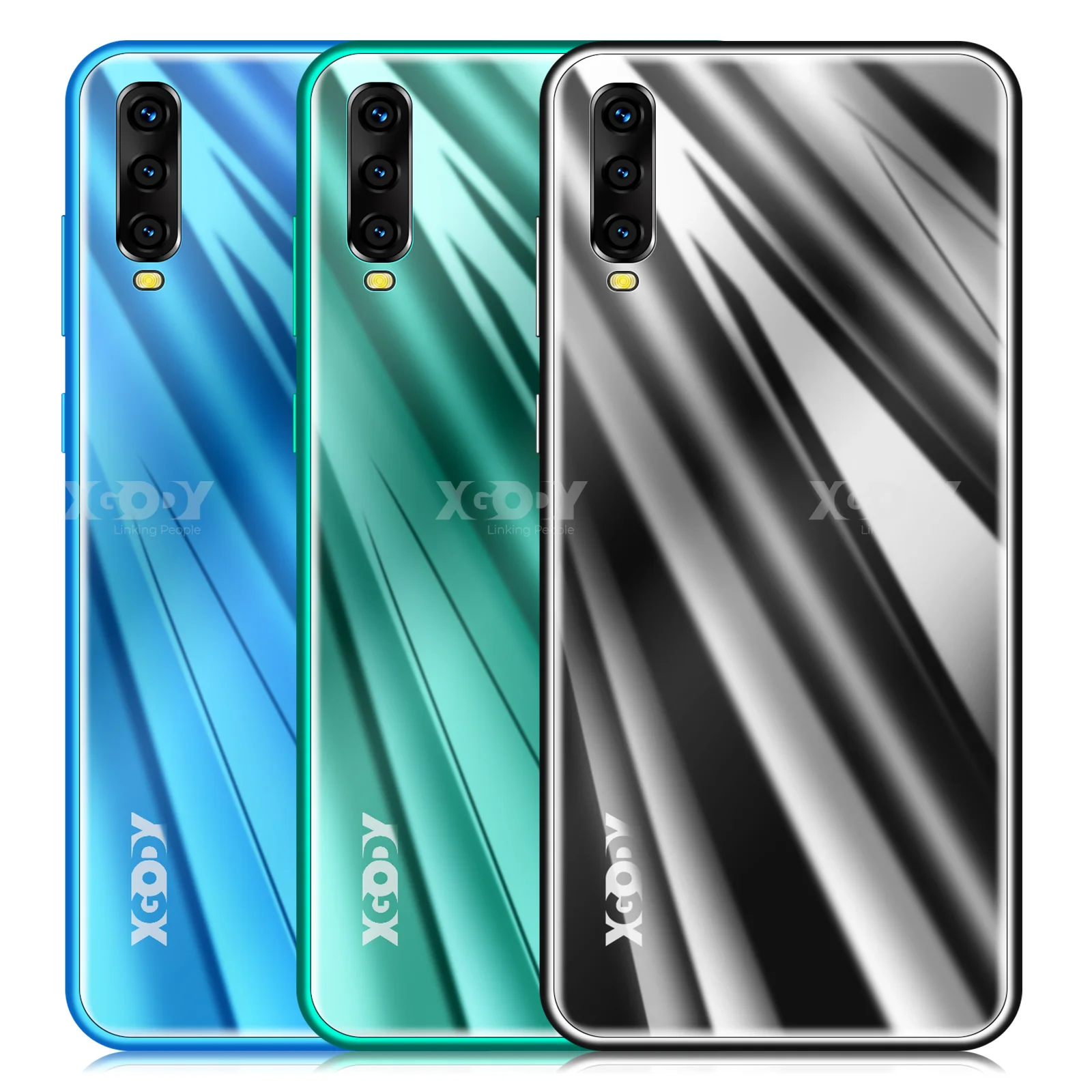 Смартфон XGODY A90 3G экран 6 53 дюйма Android 2 ГБ 16 четыре ядра две Sim-карты камера 5 Мп Wi-Fi