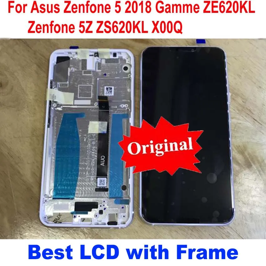 Оригинальный ЖК дисплей для Asus Zenfone 5 2018 Series ZE620KL сенсорная панель дигитайзер в