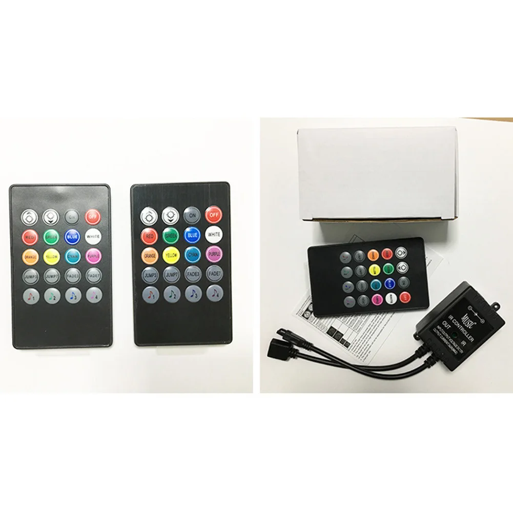 12V 20 ключ для RGB светильник регулировки дома пульт дистанционного аудио полоса