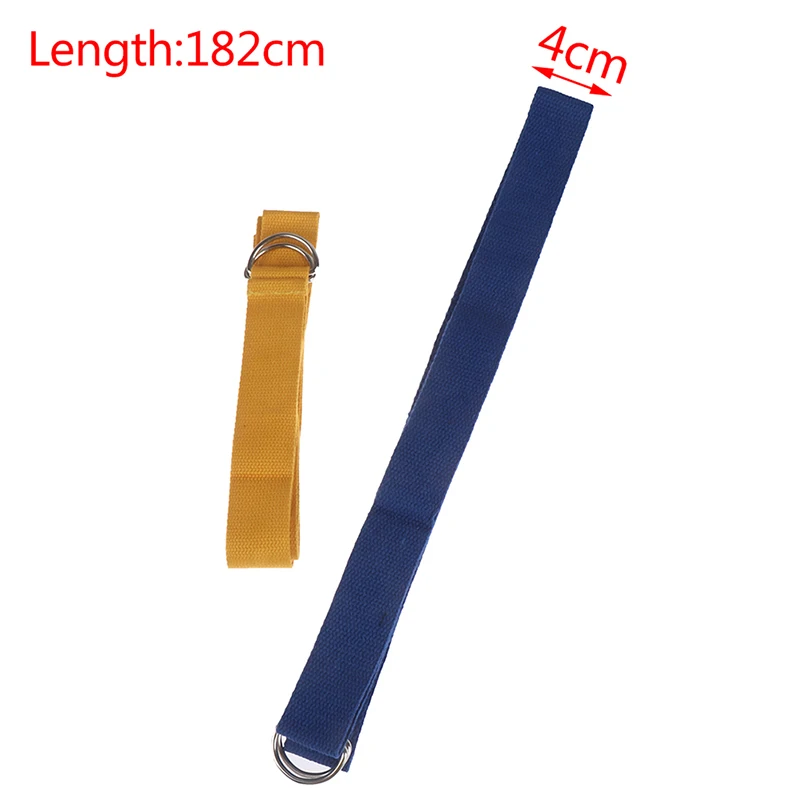 

Adjustable Sport Stretch Strap Women Yoga Stretch Strap Multi-Colors D-Ring Belts Gym Waist Leg Fitness Yoga Belt