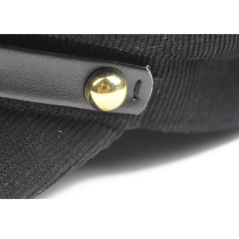 Английская красная военная шапка из чистого хлопка вельветовая в полоску