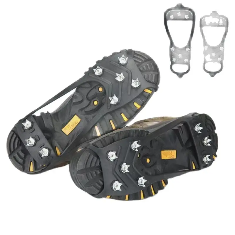 Anti-slip Shoe Spikes Snow Claws Shoe Covers Ice Ice and Snow Outdoor Snow Climbing Chains Equipment Soles Crampons Artifac