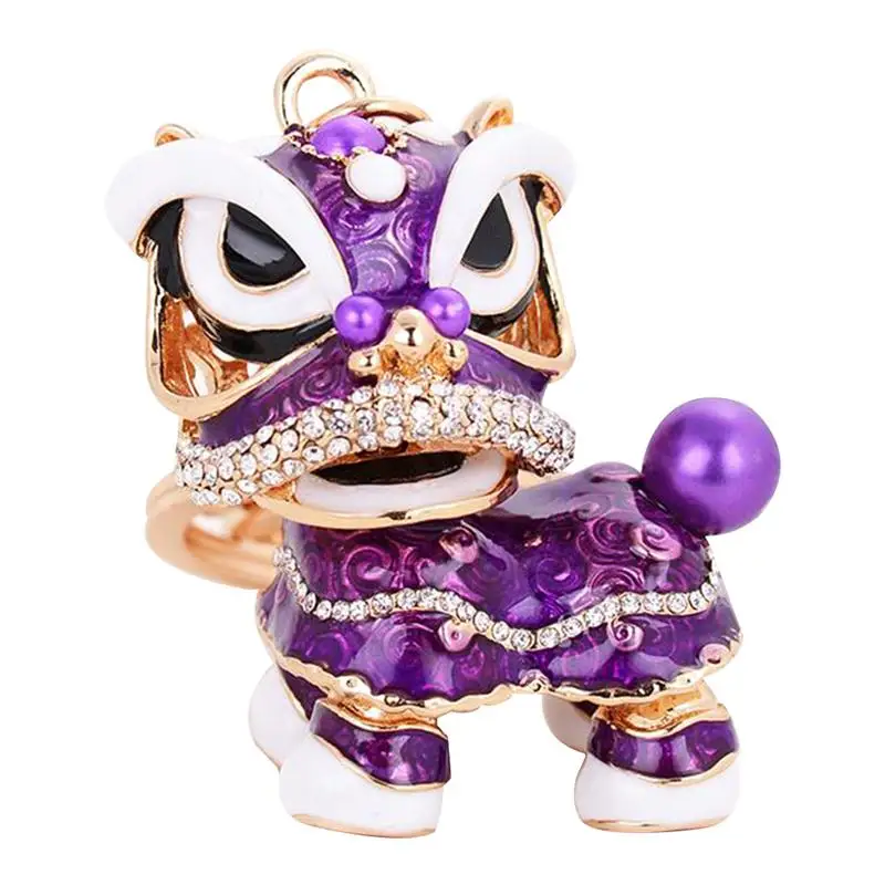 Брелок в китайском стиле подвеска форме льва дизайнерская сумка аксессуары