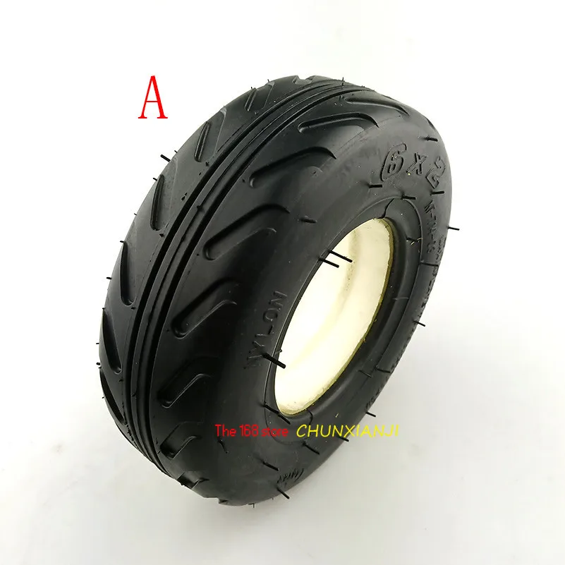 Комплект шин 6 дюймов х2 дюйма и внутренней трубки твердые шины подходят для