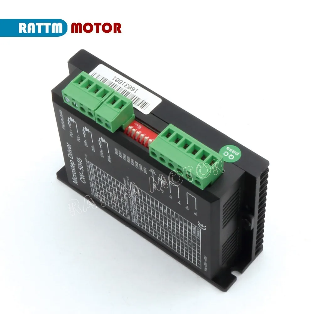 1 шт. CW5045 Драйвер шагового двигателя 50 В/DC 4.5A Microstep 256 для NEMA17 NEMA23 шаговый двигатель