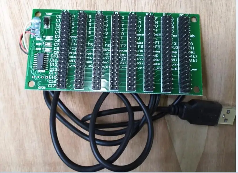 

USB keyboard hid module ch9328 module chip scanning full keyboard 104 keys