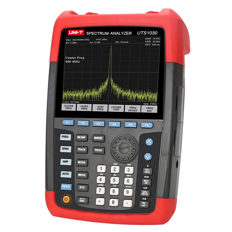 UNI-T ручные Анализаторы спектра UTS1030 6 5 дюйма tft-LCD 9 кГц ~ 2 ГГц | Инструменты