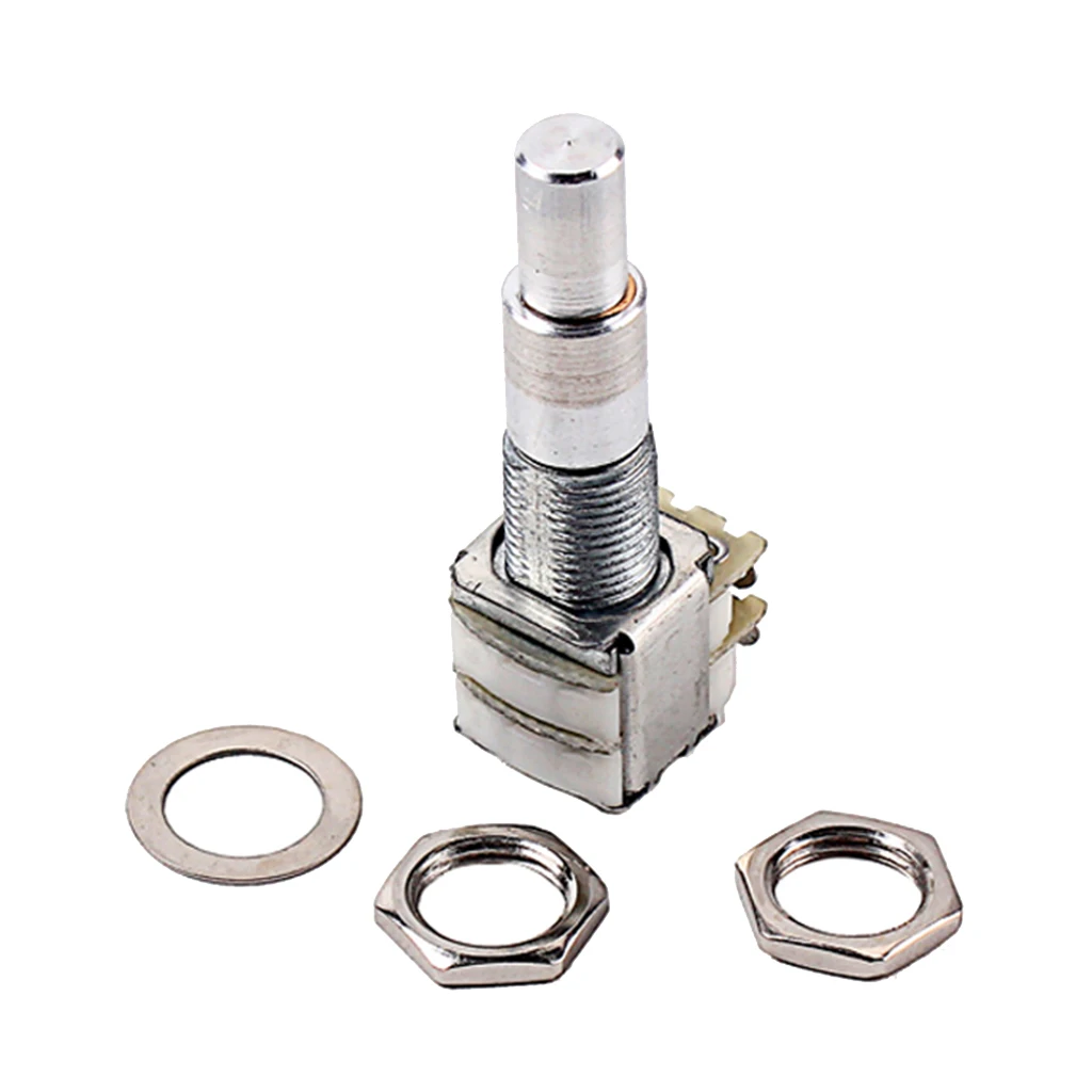 

1pc Guitar Mini Dual Pots Stacked Concentric Potentiometer B100K Metal