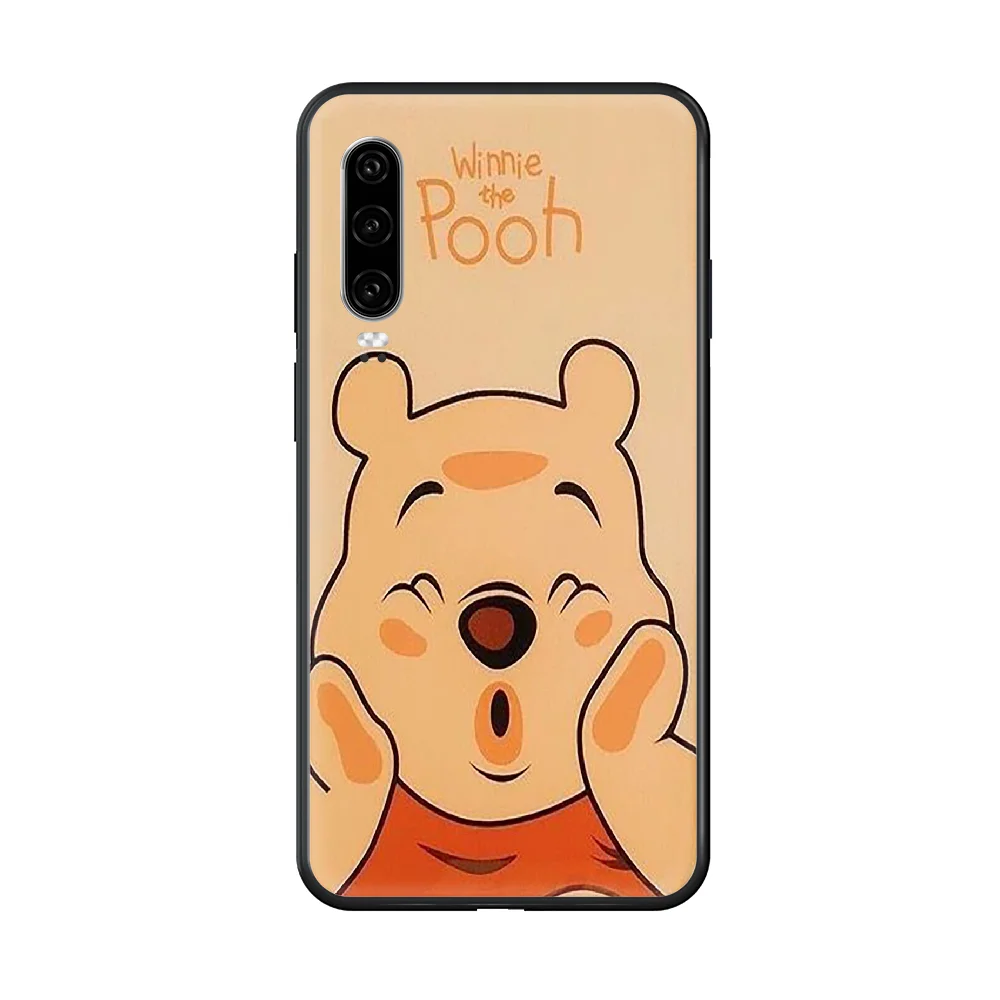 

Cute little bear Phone Case hull For huawei honor 7 8 9 10 20 A S X Lite Pro black prime soft hoesjes luxury waterproof tpu