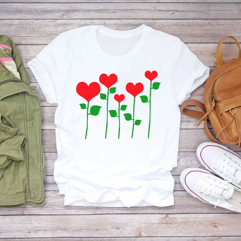 

Женские топы, модная повседневная футболка, женская одежда в Корейском стиле, женские футболки больших размеров, тканевые футболки с коротк...