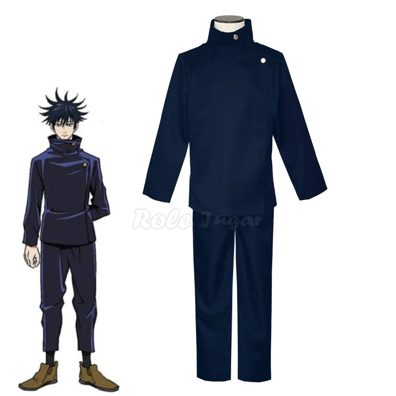 

Anime Halloween Costumes Jujutsu Kaisen Yuji Itadori Cosplay Costumes Kugisaki Nobara Gojo Satoru School Uniform Set C79M53