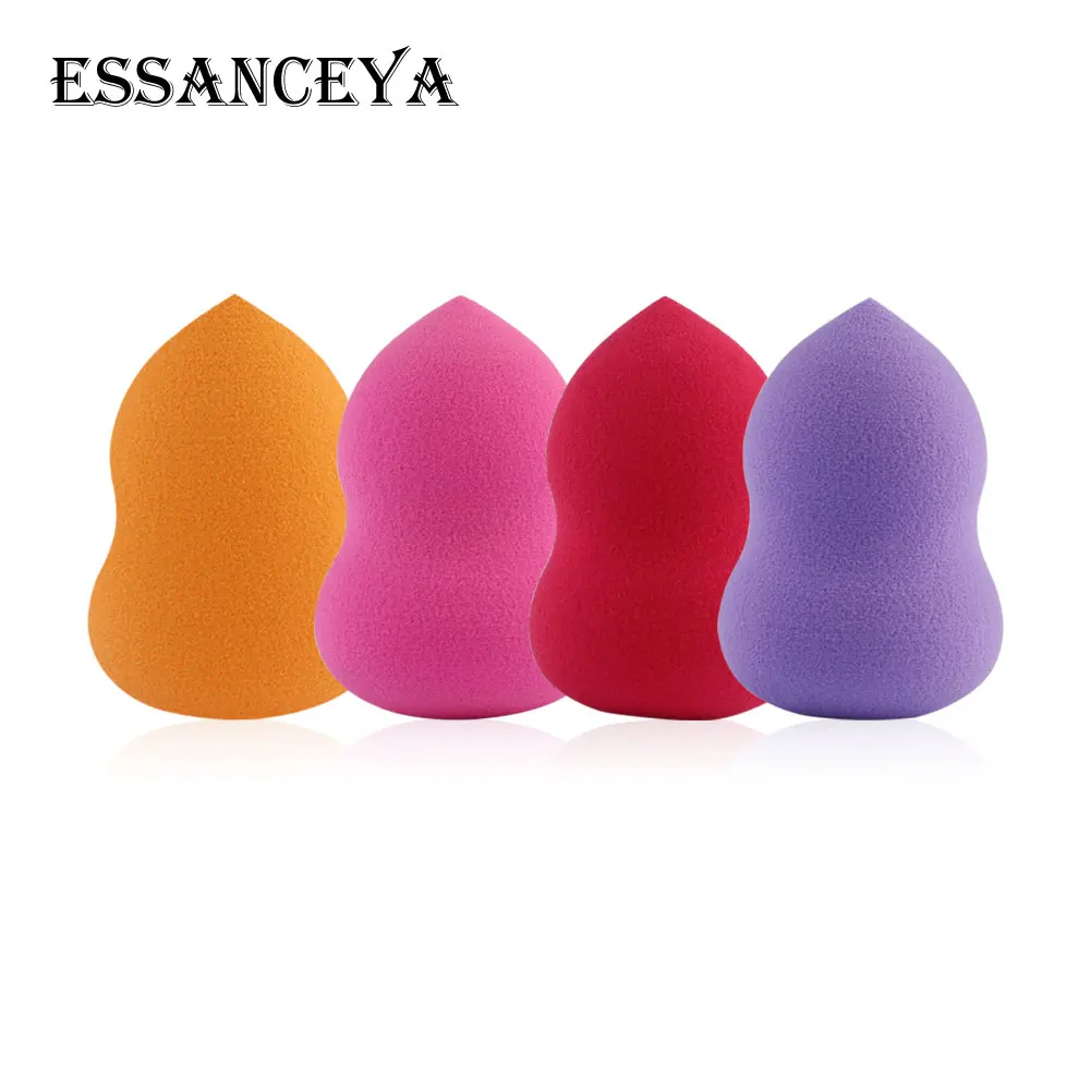 4PCS-Gourd ESSANCEYA 2-3 шт латексный спонж для макияжа в форме капли воды косметический спонж для макияжа спонж для лица крем косметическая пудра - Цвет: 4PCS-Gourd