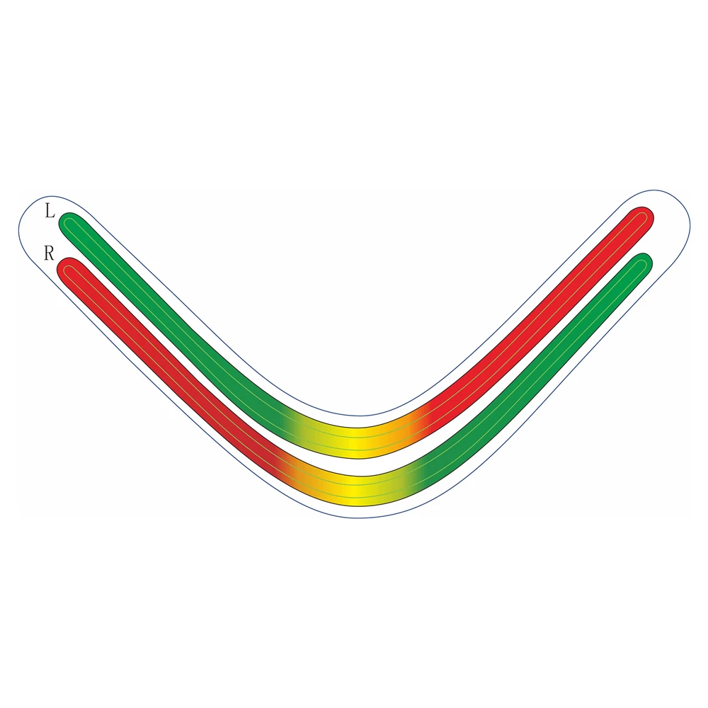 

For PS5 Host Light Bar Rainbow Gradient Sticker Self Adhesive Decals LED Lightbar For Playstation 5 Game Accessories 9 Colors