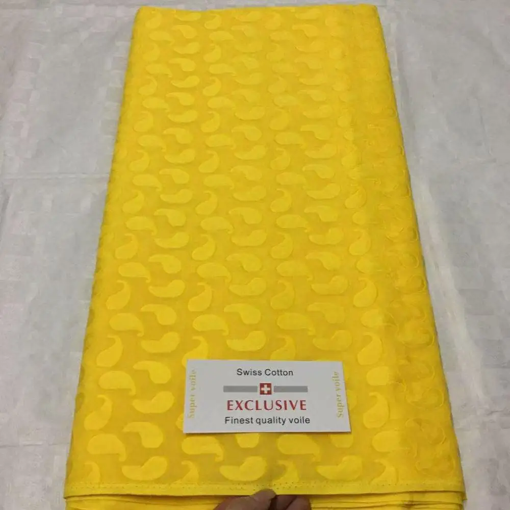 5yards/pcs African Lace Fabrics High Quality Cotton grade cotton square Swiss Voile In Switzerland JT13 | Дом и сад