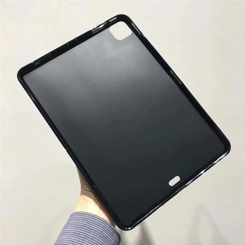 Новый чехол для iPad Pro 11 2020 2-го поколения тонкий мягкий Силиконовый ТПУ Прозрачный