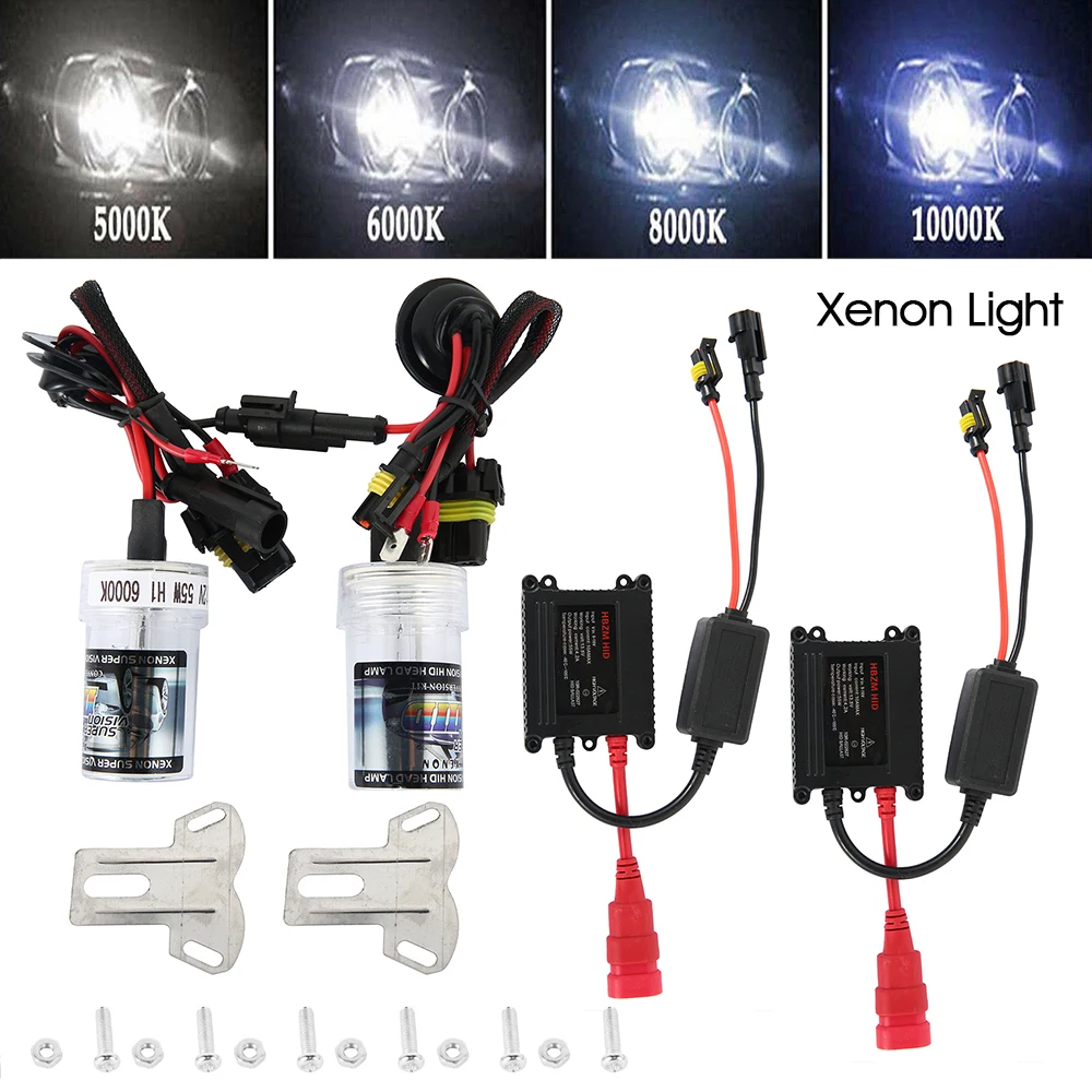 H1 ксеноновый светильник сборка модифицированный автомобильный головной 9006 H3 H4 H7