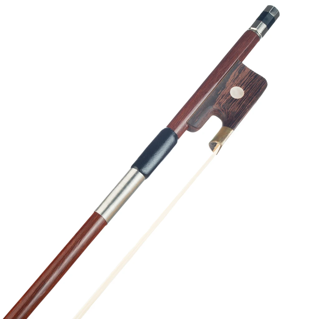 

4/4 Size Upright Double Bass Brazilwood Fisheye Bow French Style