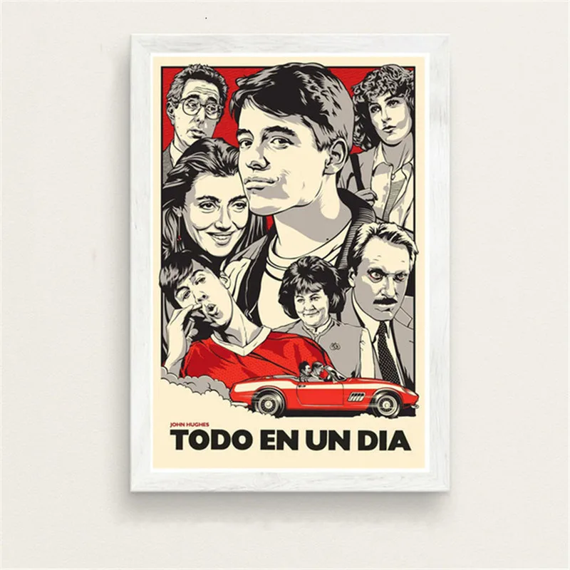 Классическая художественная картина из фильма день отпуска Феррис буйлера