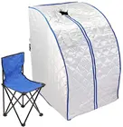 Сауна-инфракрасная сауна, 1 сиденье 1000 Вт, портативная для складной инфракрасной терапевтической сауны (saunabox)