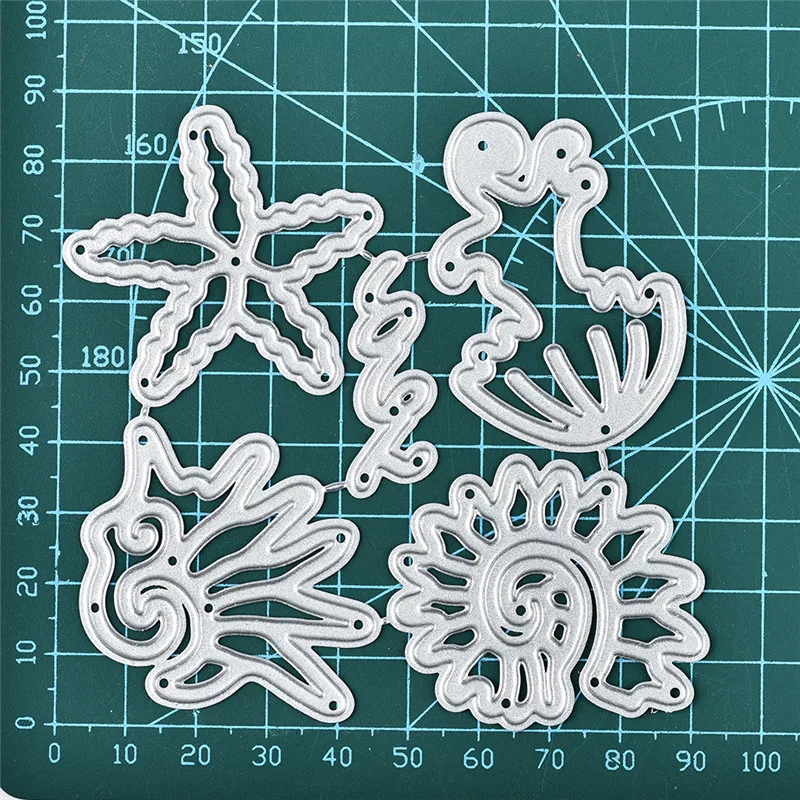 DiyArts Морская жизнь морская звезда металлическая резка штампы Новый 2019 Крафтовая