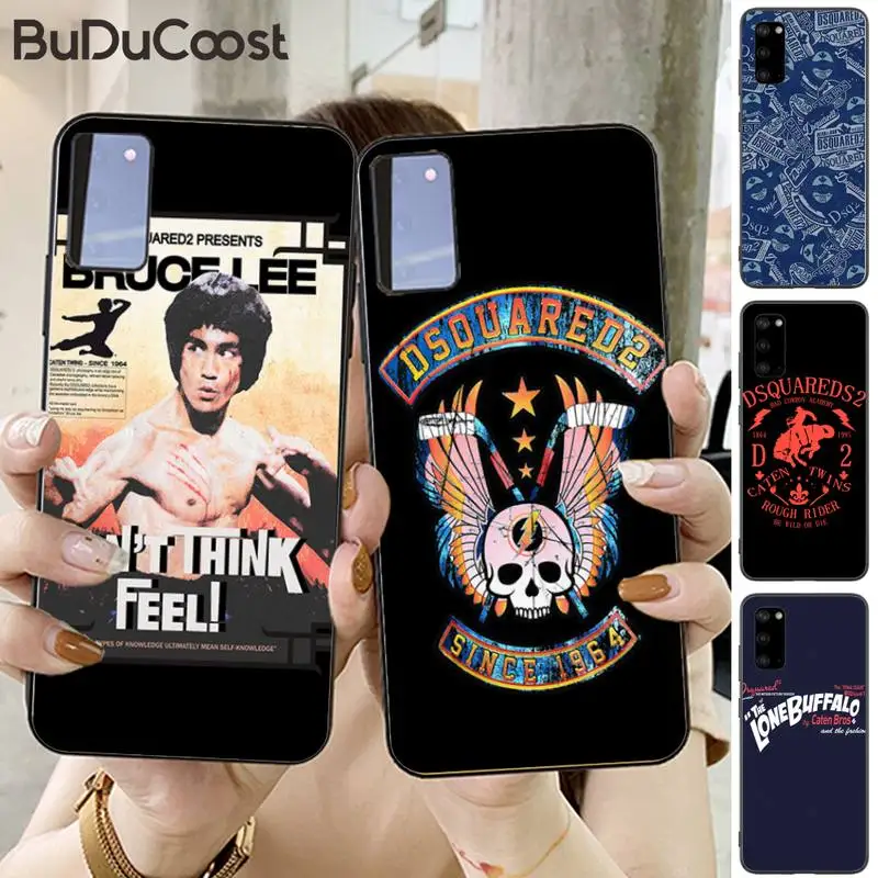 

Riccu D2 trend brand maple leaves Phone Case for Samsung S20 plus Ultra S6 S7 edge S8 S9 plus S10-5G lite 2020 S10E