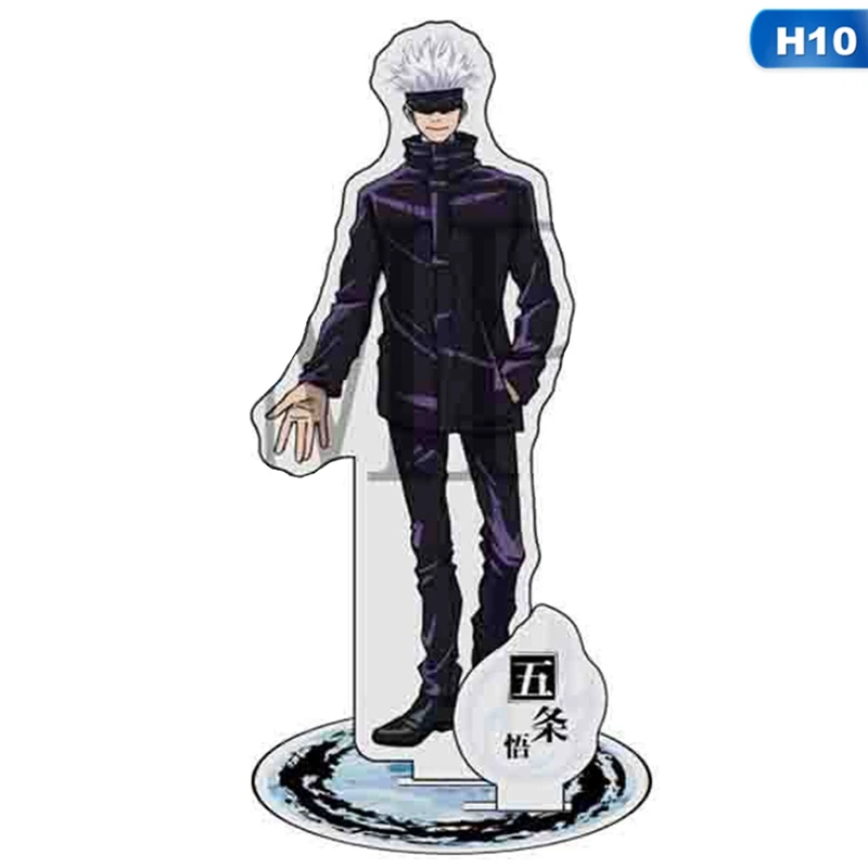 

2021 Japan Anime Jujutsu Kaisen Acrylic Figure Stand Model Plate Desk Decor Cosplay Xmas Keychain