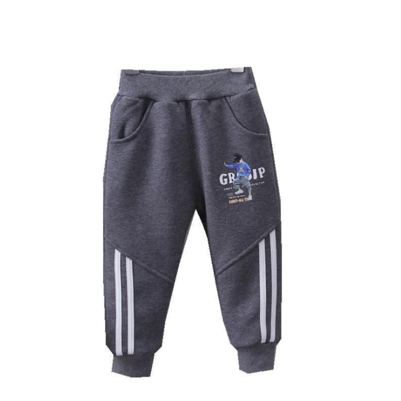 Новинка 2020 года Сезон весна осень Детская модная одежда Штаны с эластичной