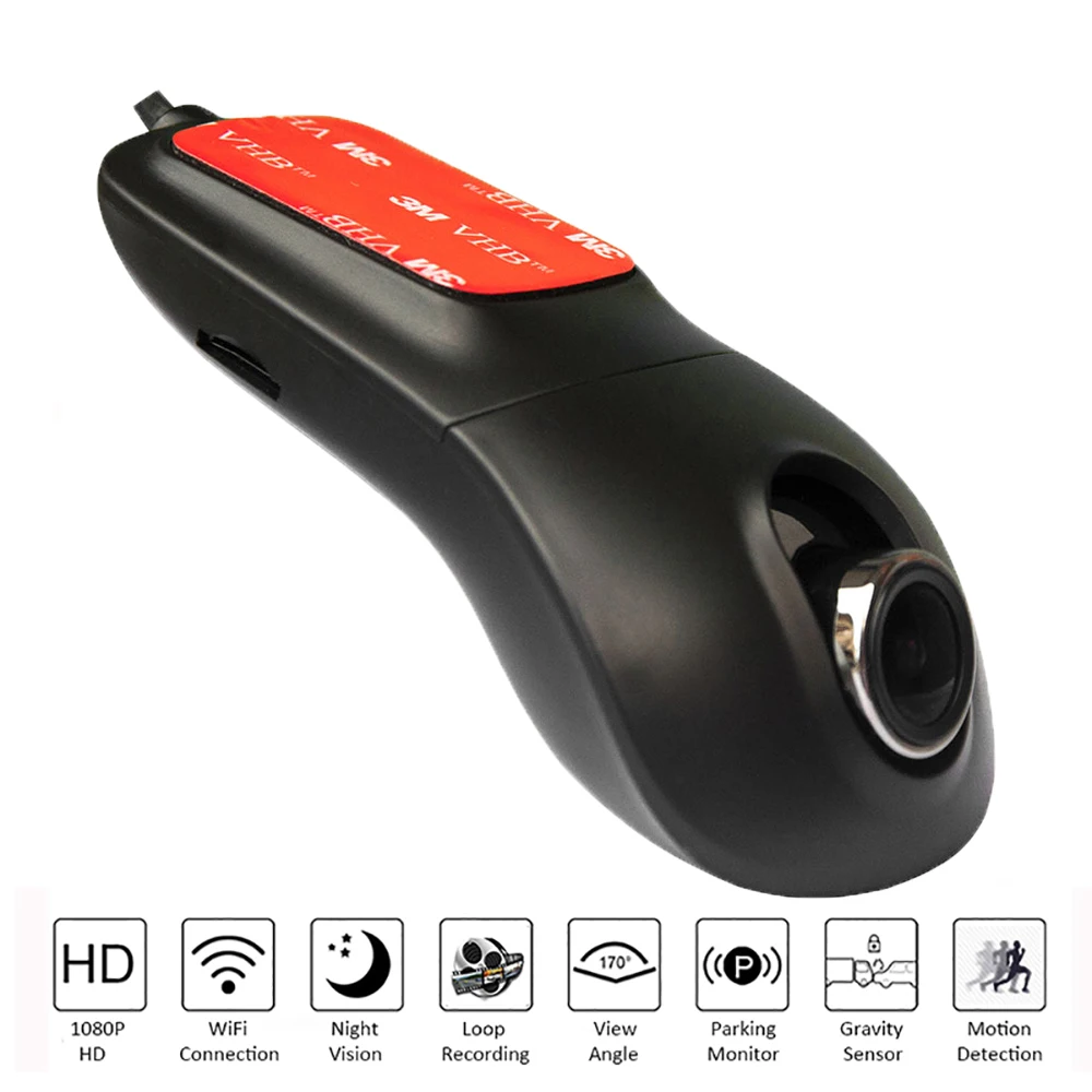 1080p full hd dash cam wifi car dvr dash camera auto video recorder motion detector 24h parking monitor night vision g sensor free global shipping
