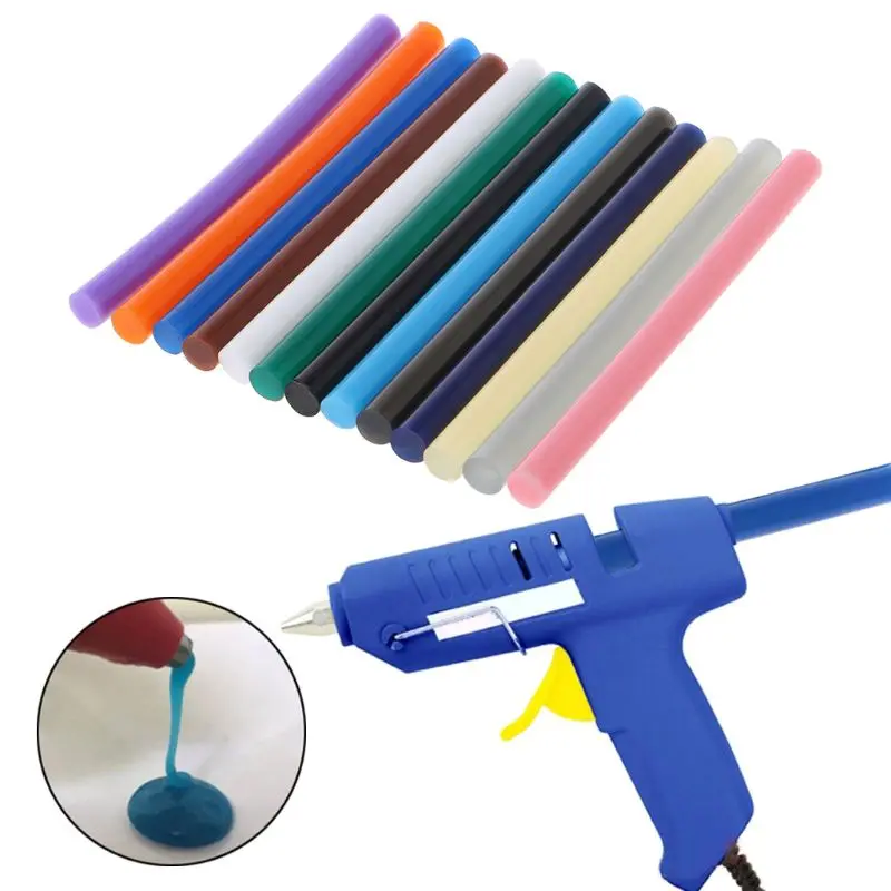 10 шт 7 мм X 100 термоплавкие клеевые палочки для рукоделия чехол телефона сплав