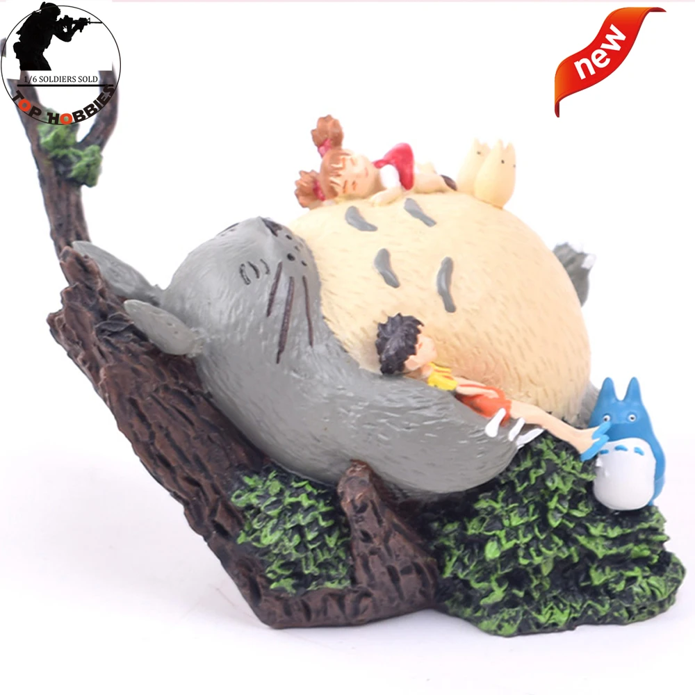 STUDIO GHIBLI классический мой сосед фигурки Тоторо сцена фигурка/коробка может коллекция в подарок