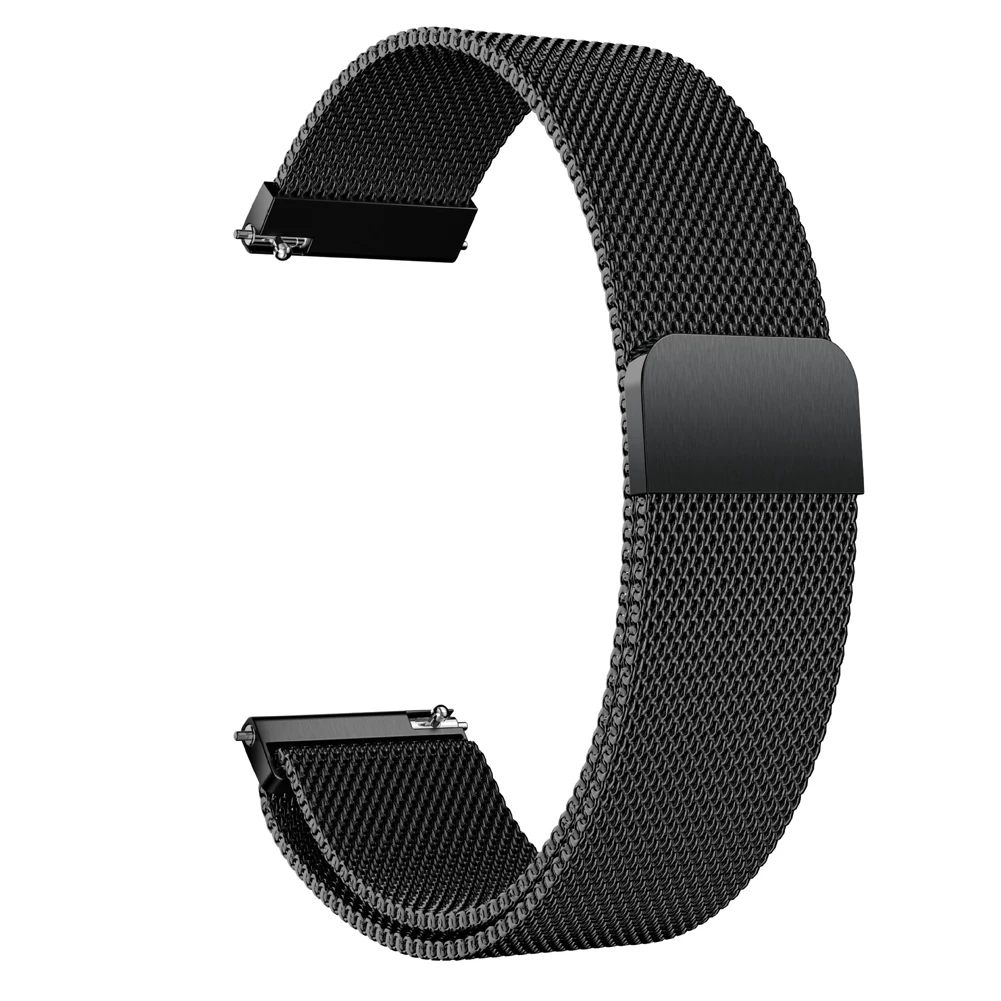 20mm Stainless Steel Solid Band Metal Strap Business Bracelet Wristband Replacement for Galaxy Watch Active Bands | Электроника