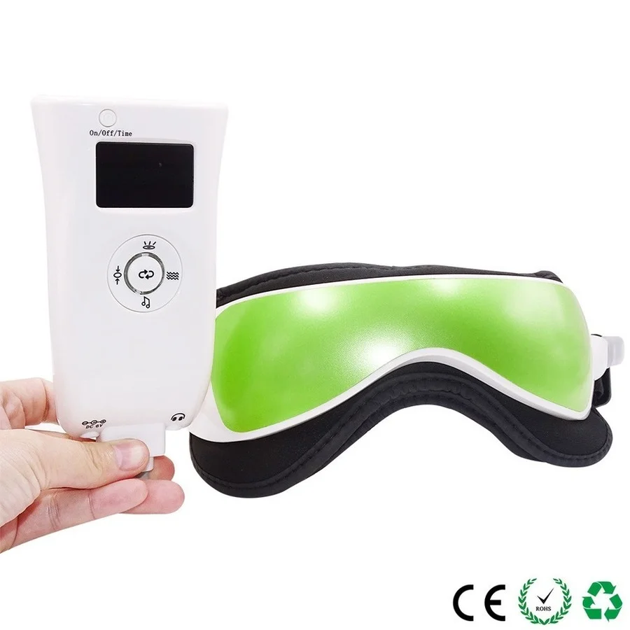 

Forehead Eye Care Glasses Massager Eye Massager Mask Migraine Electric Vibration Eye Vision Improvement Health and Beauty